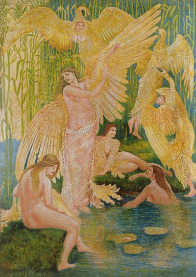 Les demoiselles cygnes, 1894 - Walter Crane